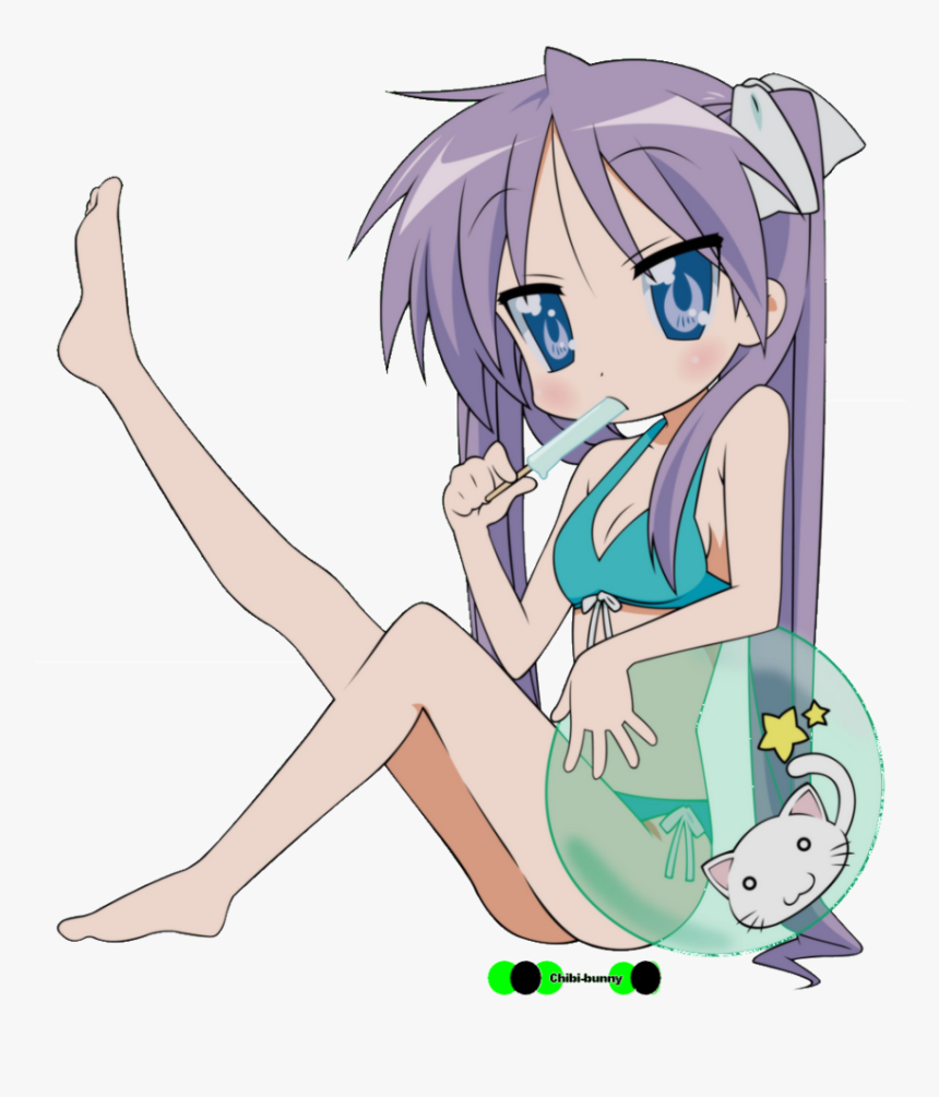 Lucky Star Kagami - Kagami Transparent Lucky Star, HD Png Download, Free Download