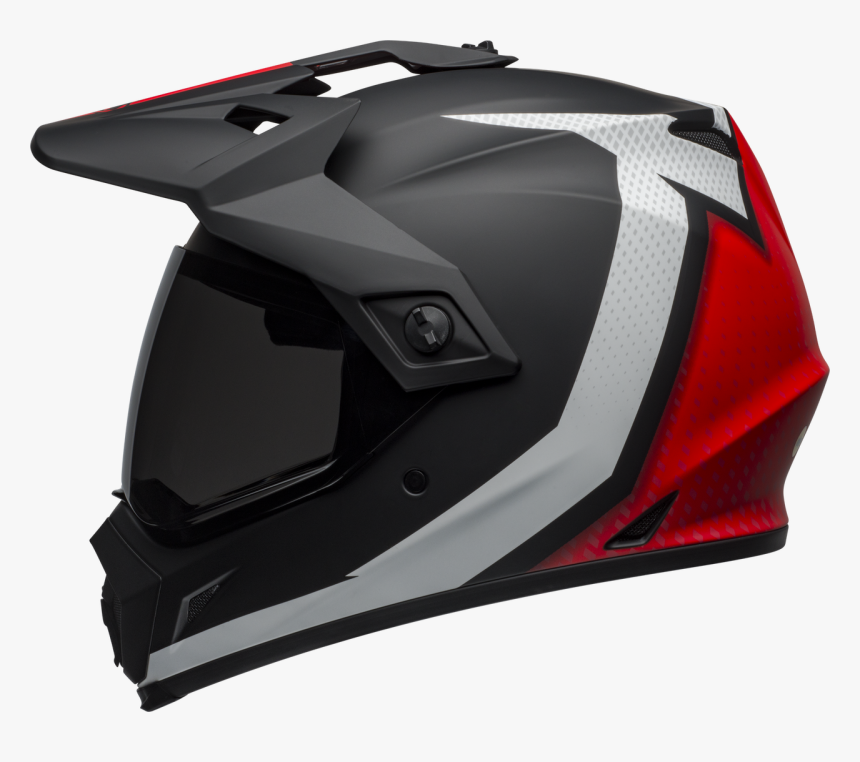 Bell Mx-9 Adventure Mips Switchback Matte Black/red/white - Bell Mx 9 Adventure Mips Switchback Helmet, HD Png Download, Free Download