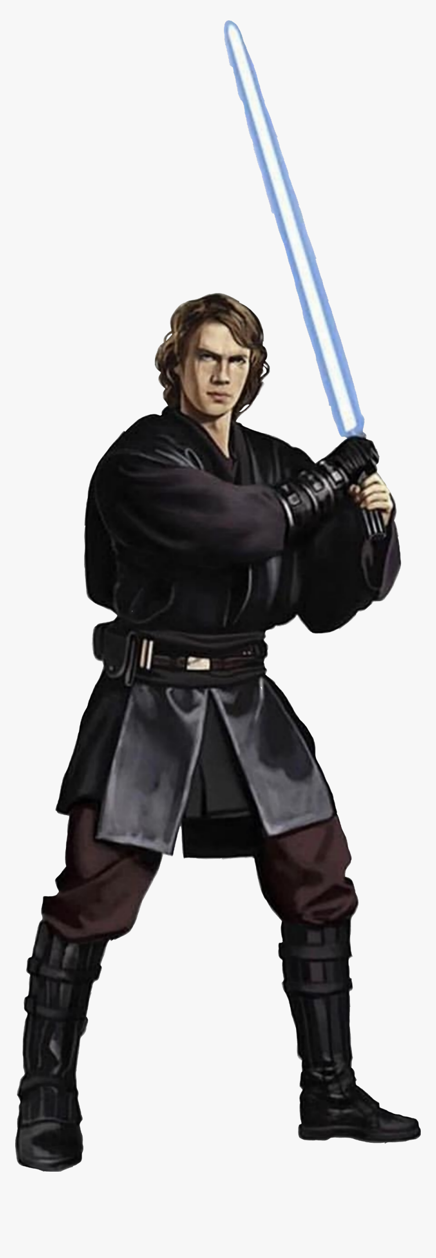 Skywalker Lightsaber Starwars Jedi Jediknight Luke - Luke Skywalker Art Png, Transparent Png, Free Download