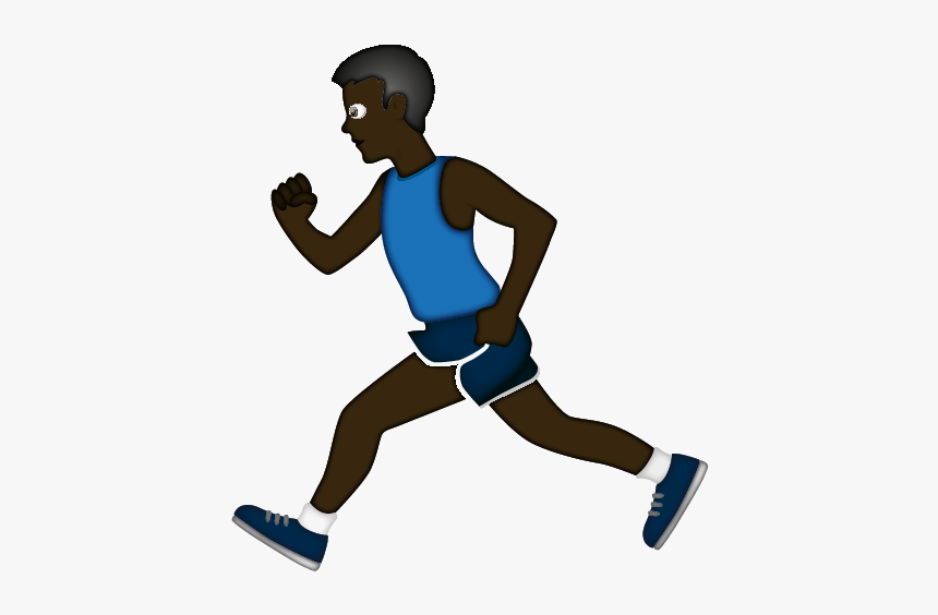 Running Man Emoji Png, Transparent Png, Free Download
