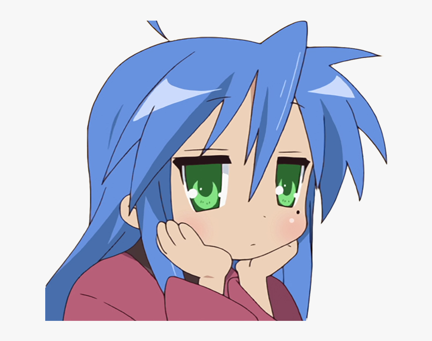 Sticker Luckystar Konata Izumi Main Kikoojap Manga - Cartoon, HD Png Download, Free Download