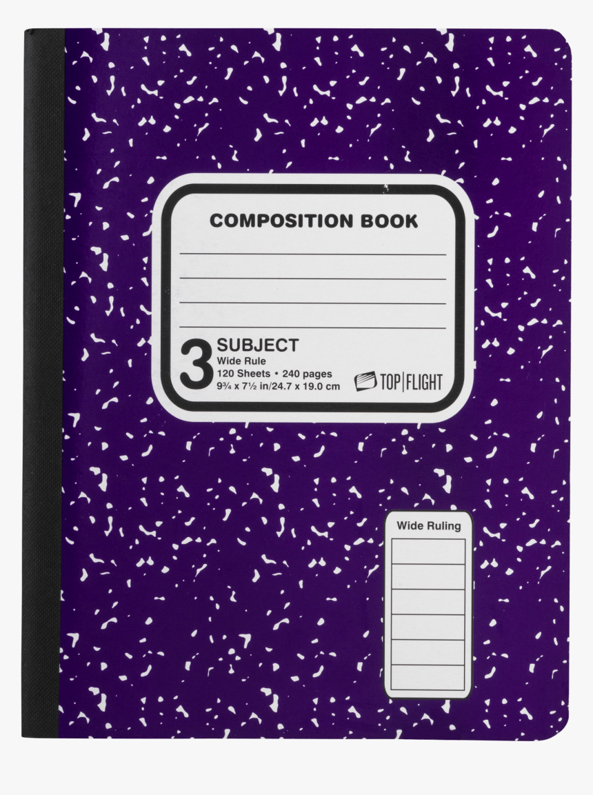 Top Flight Composition Book, HD Png Download, Free Download