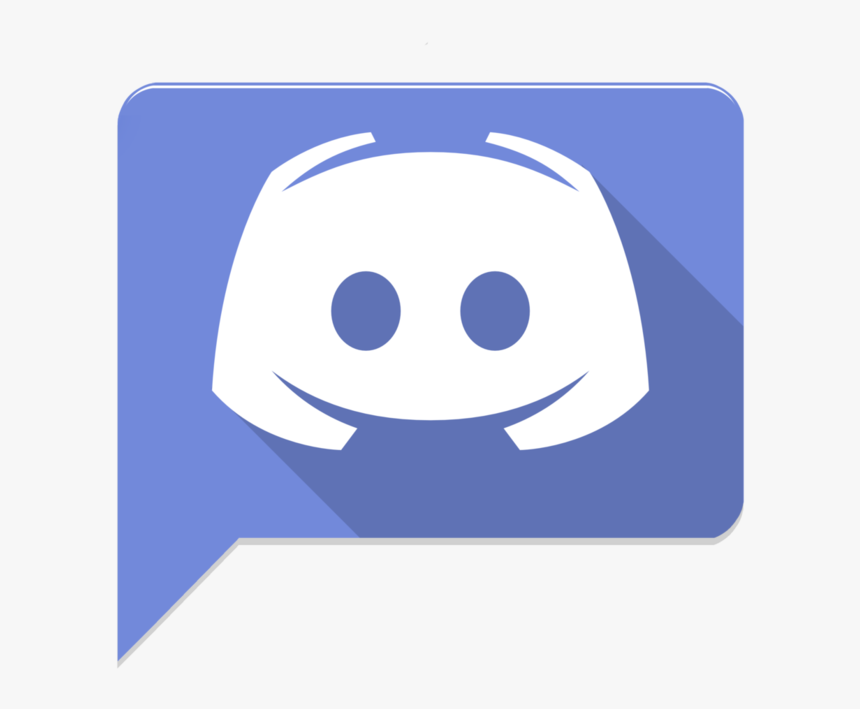 Flat Discord Material Like Icon - Discord Logo Png, Transparent Png, Free Download