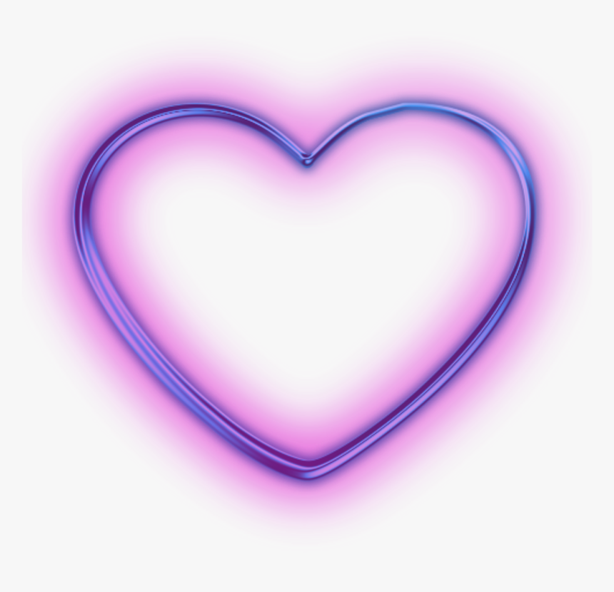 Neon Heart Png - Transparent Neon Heart Png, Png Download, Free Download