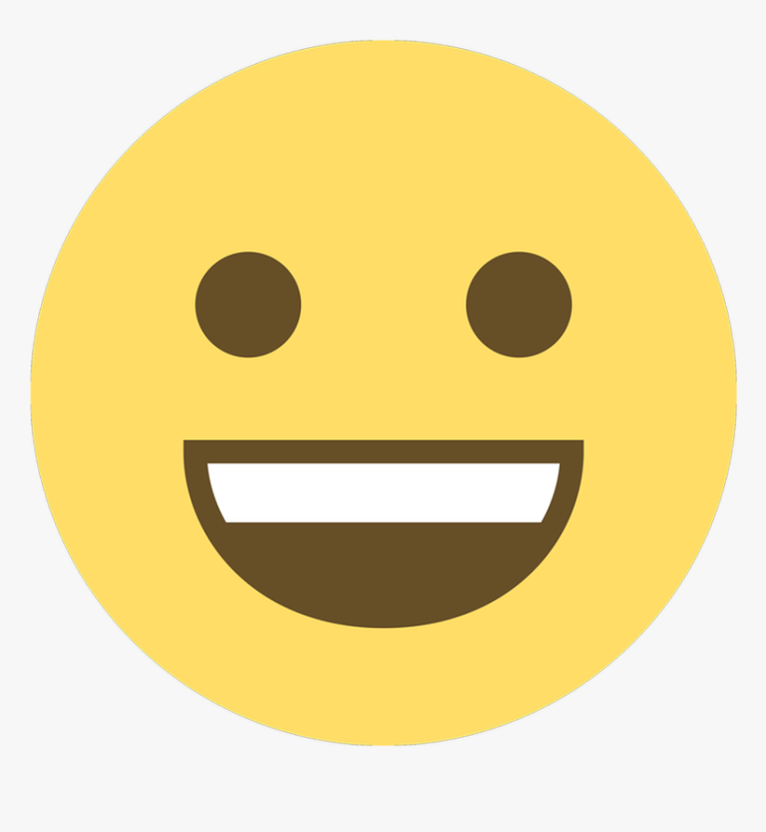 Normal Emoji Smiley Face Hd Png Download Kindpng