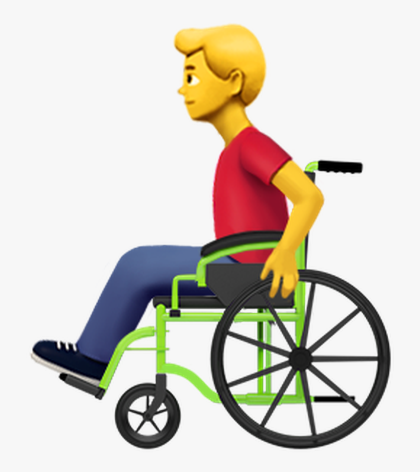 Apple Wheelchair Emoji, HD Png Download, Free Download