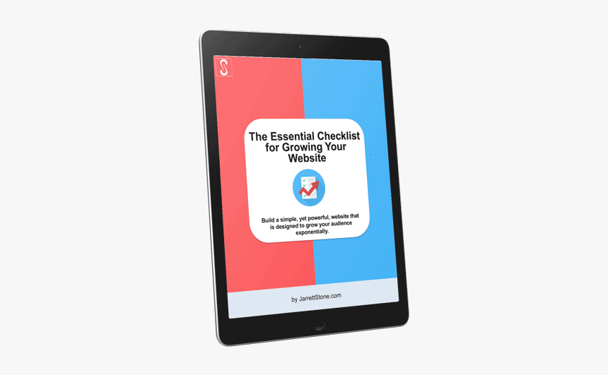 The Essential Checklist For Growing Your Website - Tablet Computer, HD Png Download, Free Download