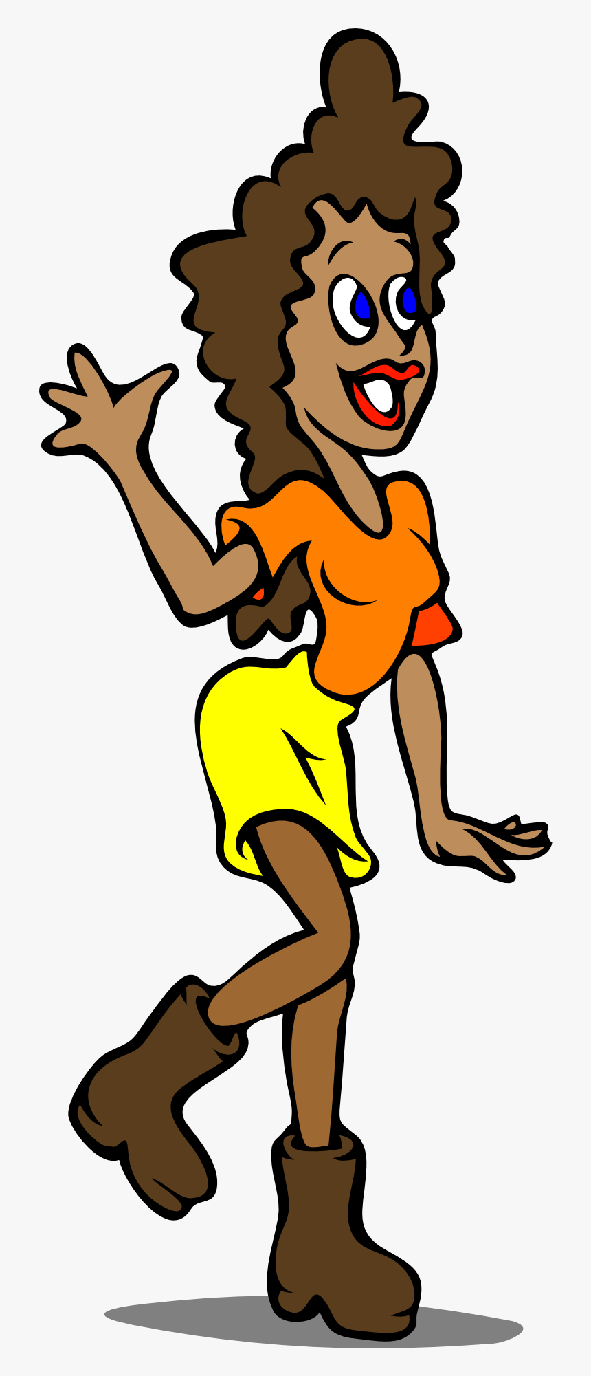 Person Waving Hi Animated, HD Png Download, Free Download