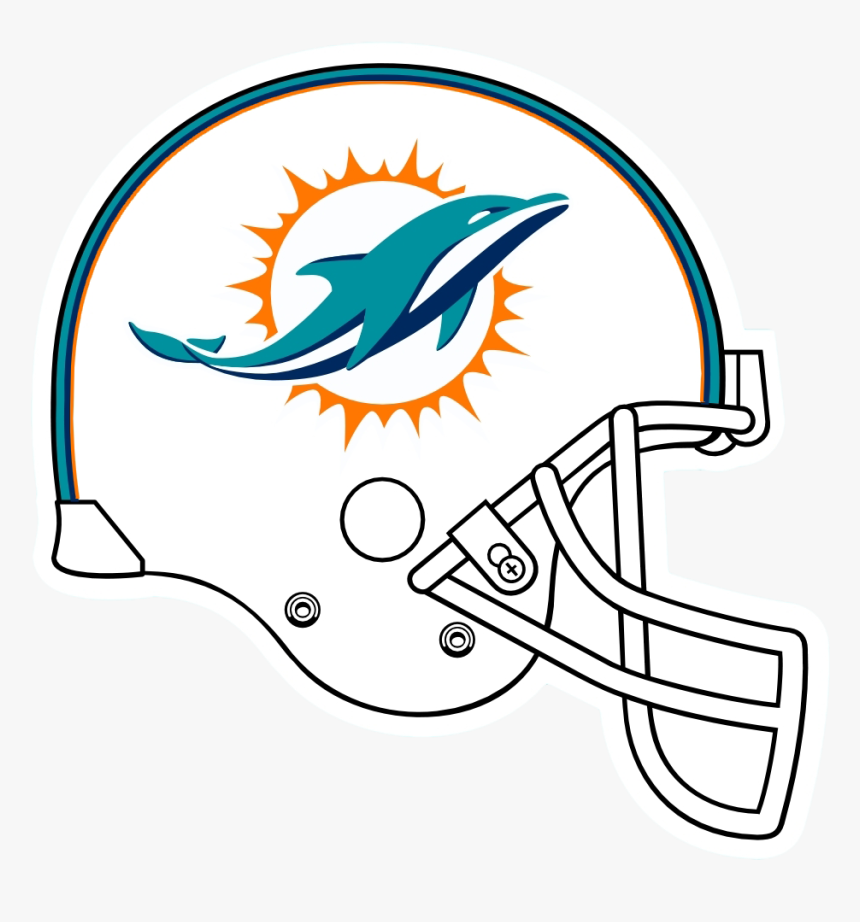 Transparent Helmet Clipart - Miami Dolphins Logo 2016, HD Png Download, Free Download