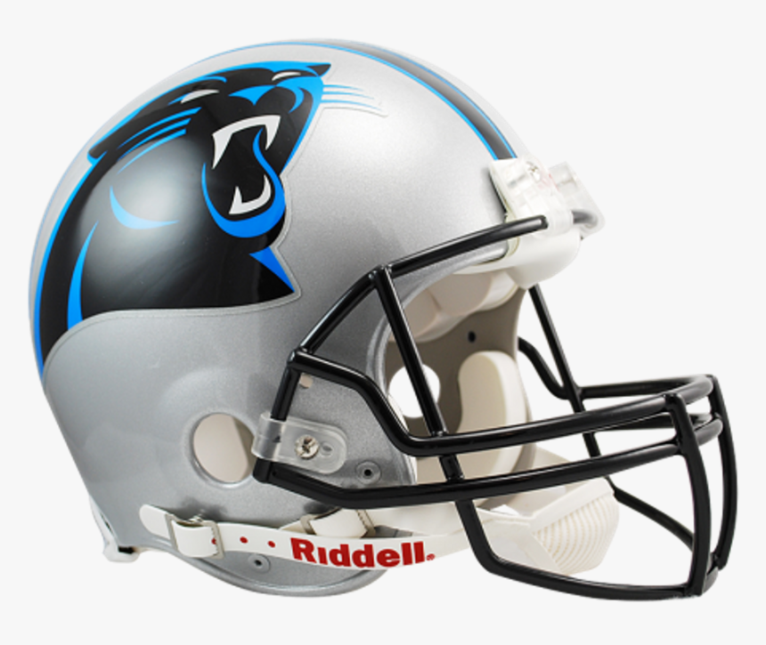 Panthers Vsr4 Authentic Helmet - Nfl Helmets Panthers, HD Png Download, Free Download