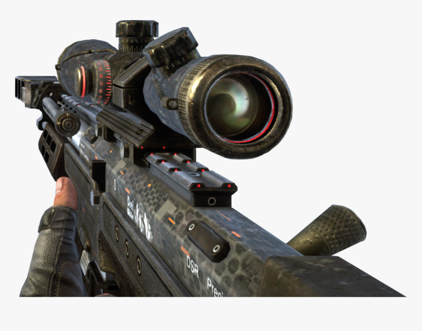 Call Of Duty Black Ops 2 Sniper Png, Transparent Png, Free Download