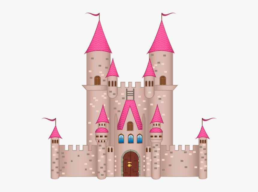 Pink Castle Png Clipart Image Clip Art - Castle Clipart Png, Transparent Png, Free Download