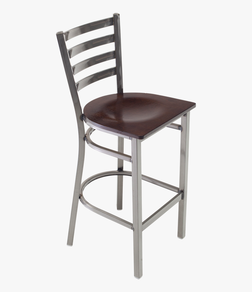 Tall Café Chair - Bar Stool, HD Png Download, Free Download