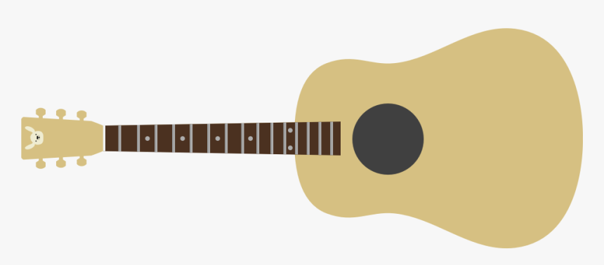 Guitar Neck Png - Acoustic Guitar Fretboard Png, Transparent Png, Free Download