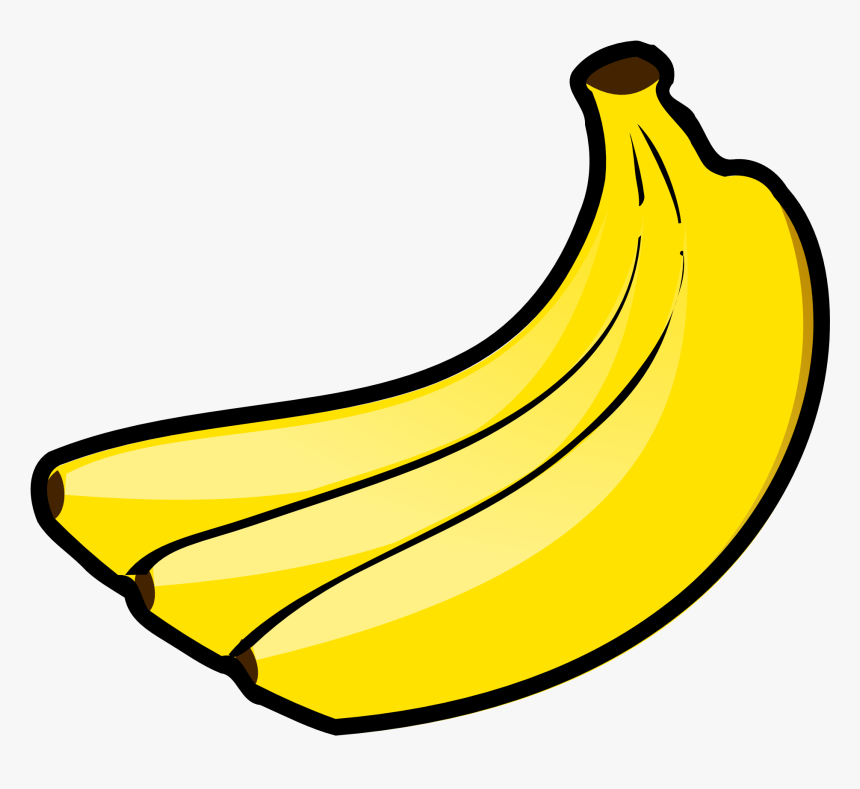 Banana - Clip - Art - Banana Clip Art, HD Png Download, Free Download