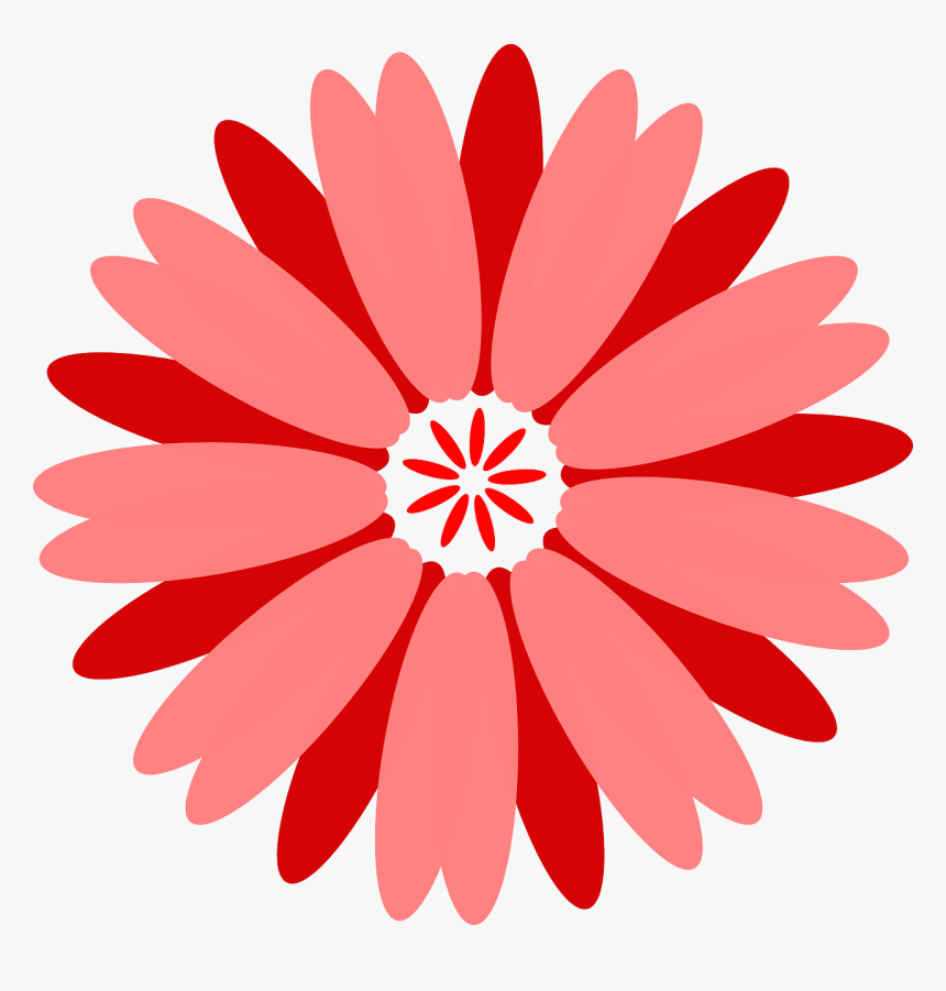 Flower Free Vector - Modern Flower Vector Art, HD Png Download, Free Download