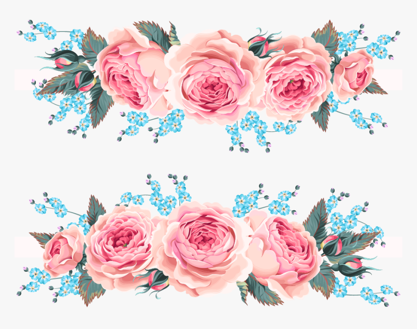 Garden Roses Beach Rose Flower Pink - Floral Yearly Calendar 2019, HD Png Download, Free Download