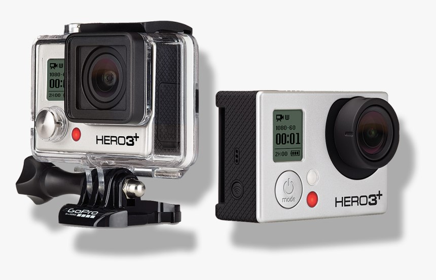 Transparent Gopro Hero 4 Png - Go Pro Hero 3 Plus, Png Download, Free Download