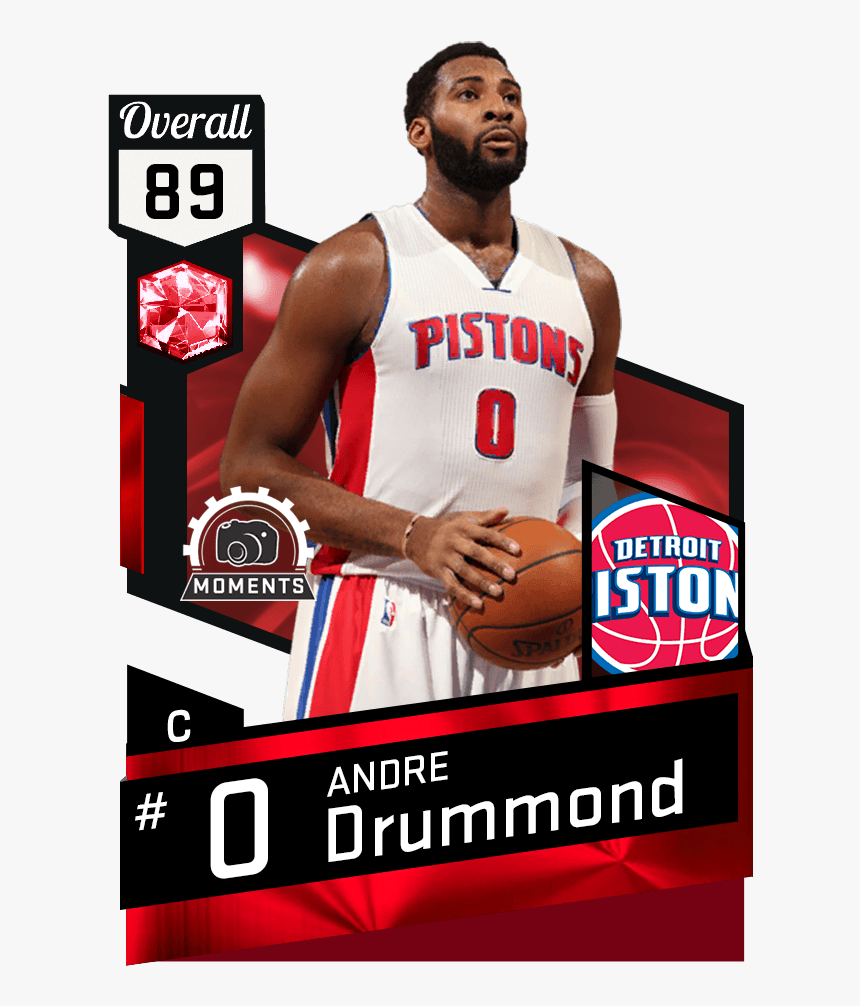 Transparent Andre Drummond Png - Artis Gilmore Nba 2k17, Png Download, Free Download