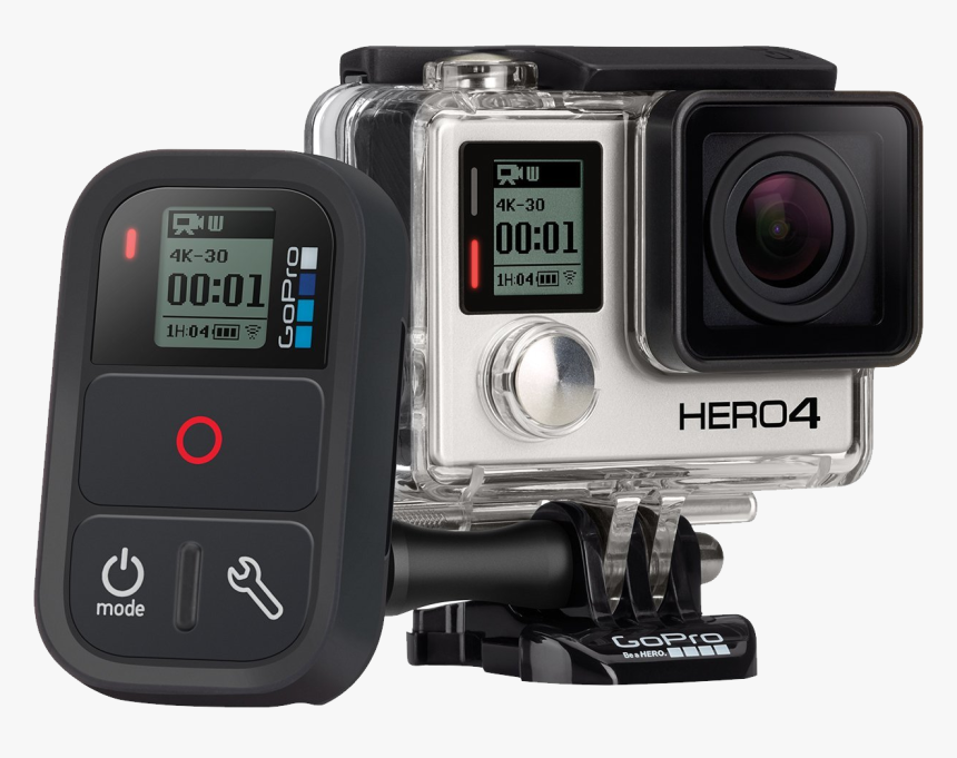 Gopro Hero 4 Black Remote Control, HD Png Download, Free Download