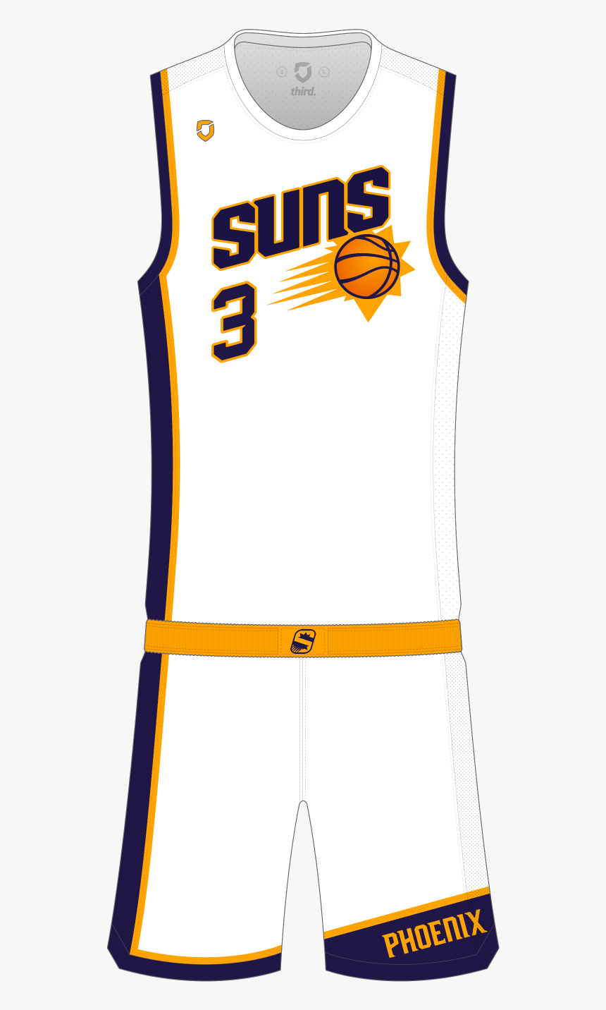 Phoenix Suns Home - Sports Jersey, HD Png Download, Free Download