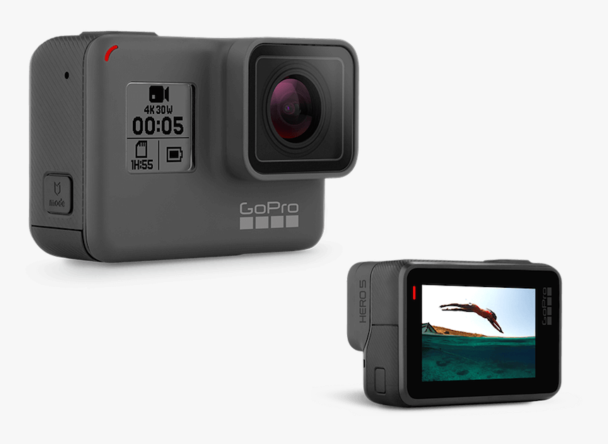 Gopro Hero 5 Black Png - Gopro Hero5 Black Uhd 4k, Transparent Png, Free Download