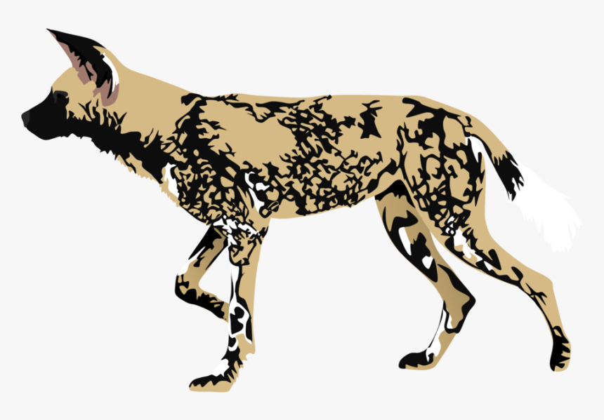 African Wild Dog Dhole Clip Art - Cartoon African Wild Dog, HD Png Download - kindpng African Wild Dog Dhole Clip Art - Cartoon African Wild Dog, HD Png Download - kindpng