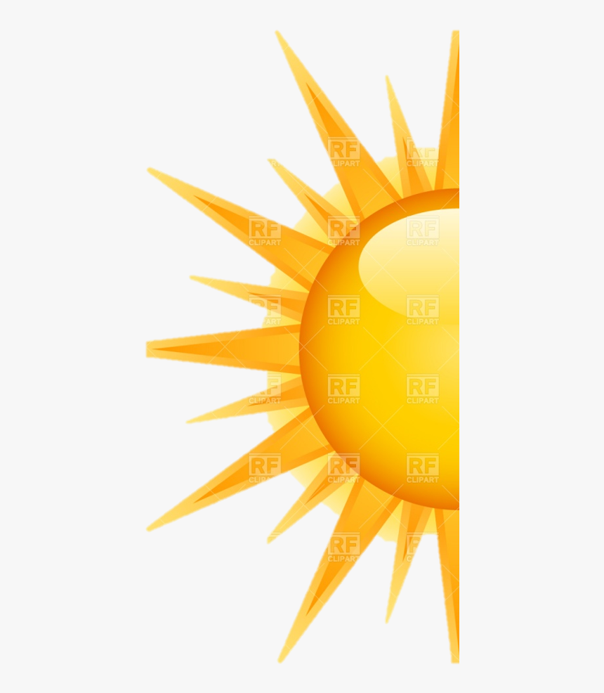 Half Sun Png - Half Of A Sun, Transparent Png, Free Download