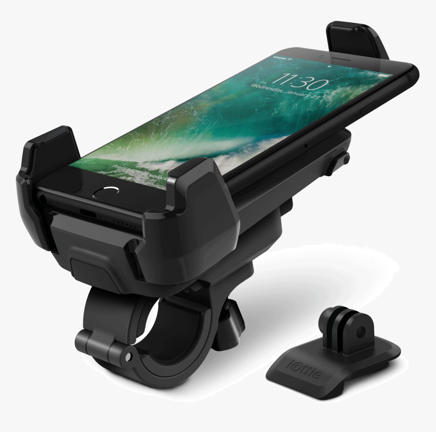 Iottie Active Edge Bike Mount For Iphone, Smartphones - Iottie Active Edge Bike & Bar Mount, HD Png Download, Free Download