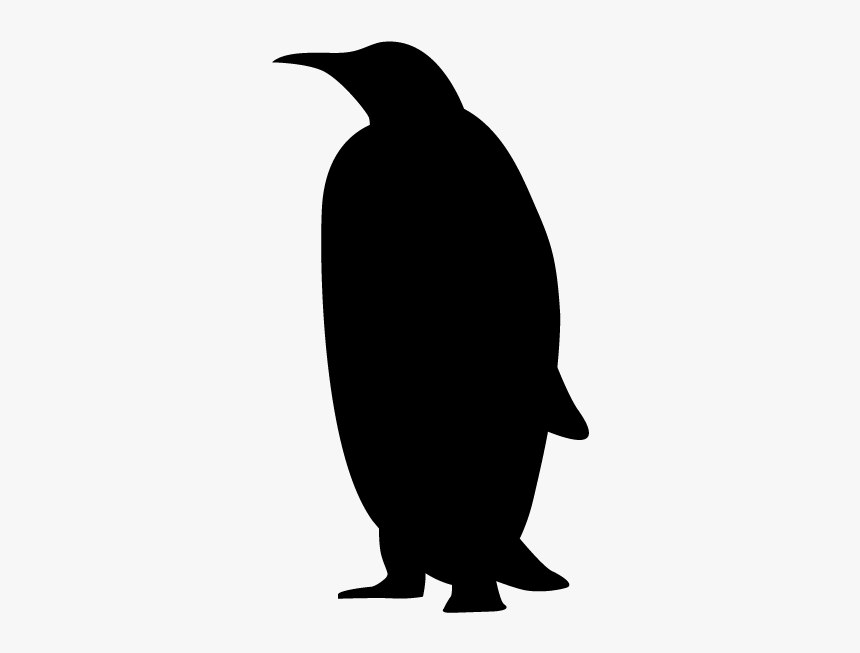 Silhouette Penguin Clipart Black, HD Png Download, Free Download