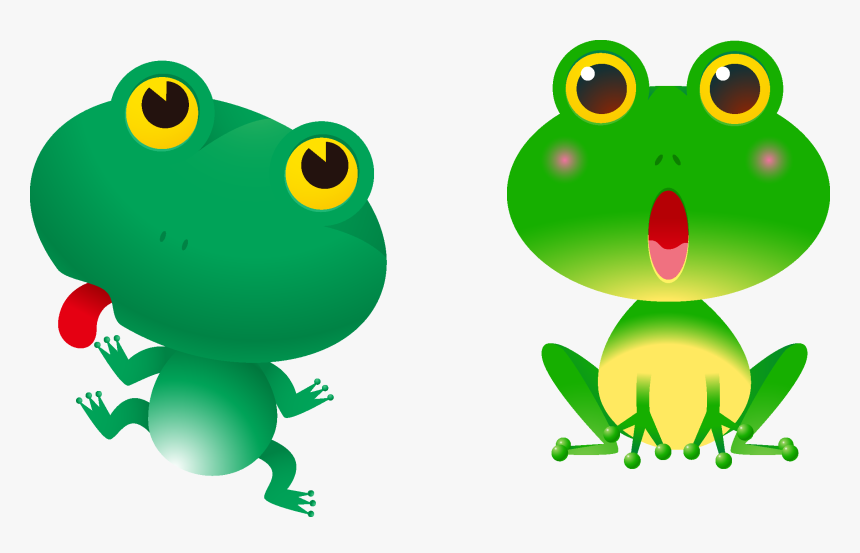 Tree Frogs Clipart Royalty - Cartoon Red Eyed Tree Frog Clipart, HD Png Download, Free Download