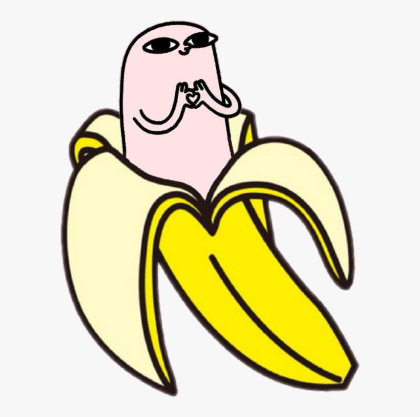 Transparent Banana Clipart - Ketnipz Banana, HD Png Download, Free Download