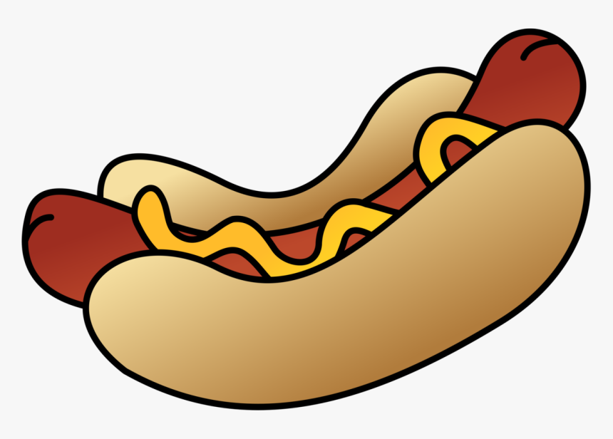 Food,hot Dog,hamburger - Clipart Hot Dog, HD Png Download, Free Download