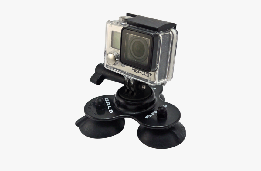 Removable Gopro Suction Cup Mount - Video Camera, HD Png Download, Free Download
