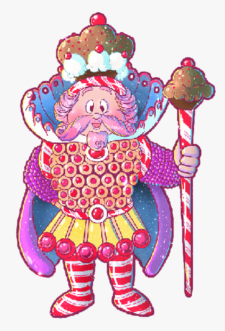 Transparent Candy Clipart Png - King Kandy Candyland Characters, Png Download, Free Download