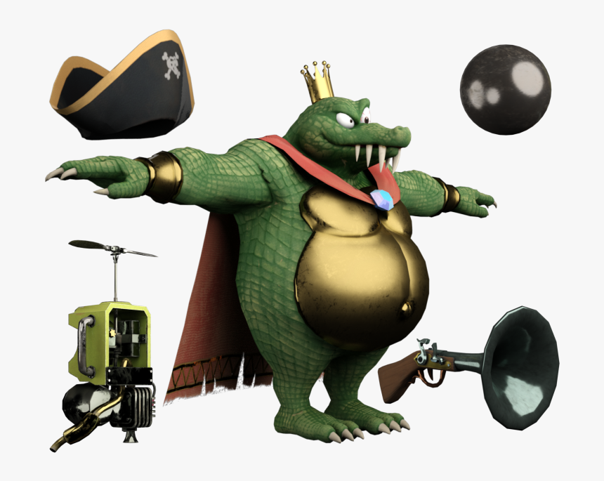 Download Zip Archive - Smash Ultimate King K Rool, HD Png Download, Free Download