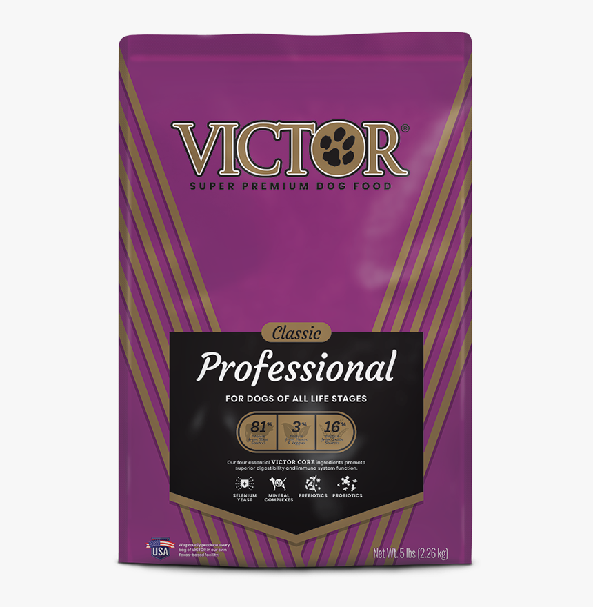 Victor Professional Dog Food, HD Png Download, Free Download