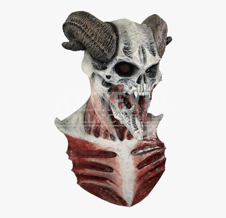 Skeleton With Horns Mask, HD Png Download, Free Download