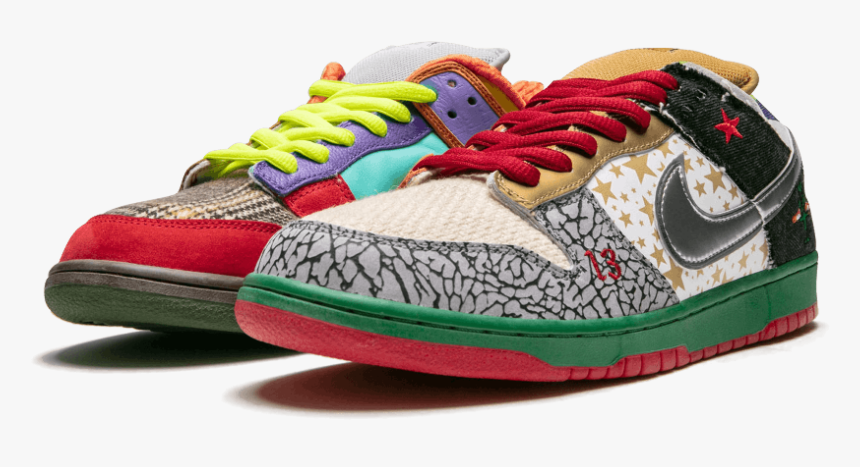 Nike Sb Dunk Low What The Dunk 318403-141 2007 Release - Nike Sb What The Dunk Low, HD Png Download, Free Download