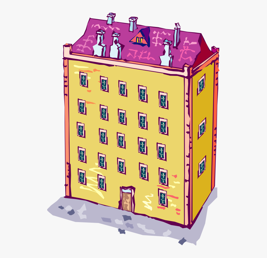 School Building Clipart Free Free Clipart Images - School Building Cartoon School Clipart, HD Png Download, Free Download