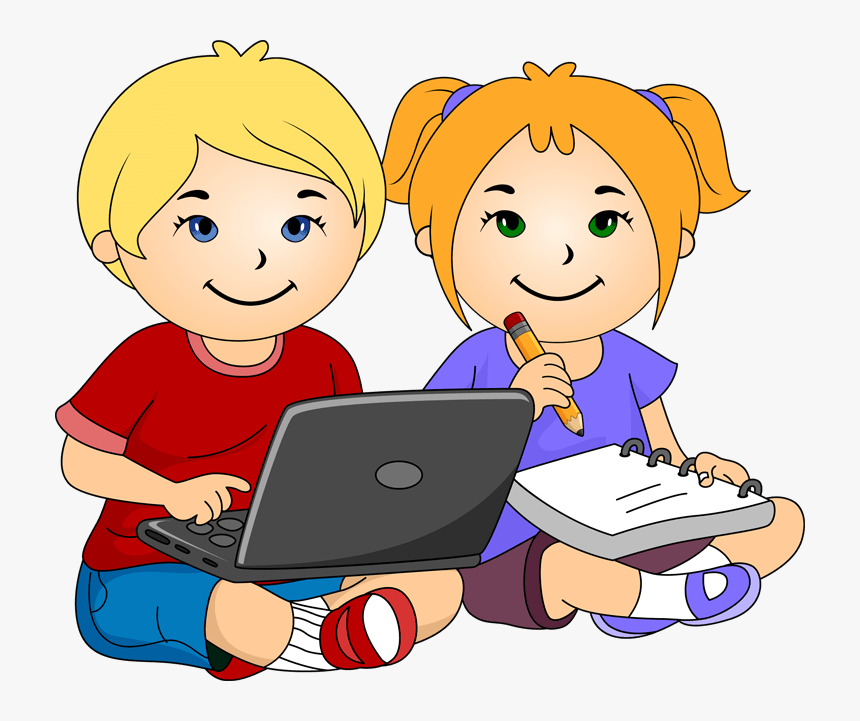 Laptop Clipart School Child - Utilizar Las Nuevas Tecnologías, HD Png Download, Free Download