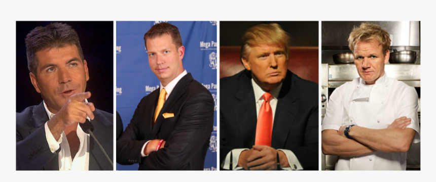 Jt Foxx, Donald Trump, Gordon Ramsay, Simon Cowell - Gordon Ramsay Donald Trump, HD Png Download, Free Download