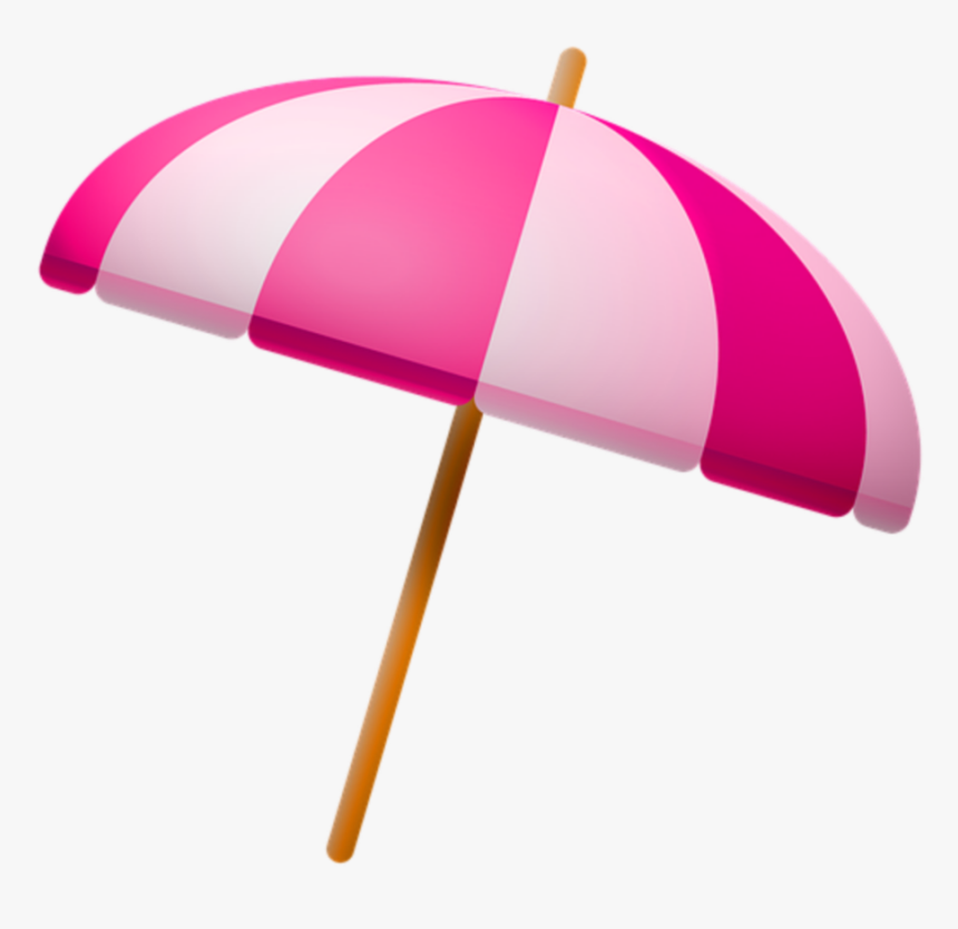 #ftestickers #clipart #beach #umbrella #beachumbrella - Pink Beach Umbrella Clipart, HD Png Download, Free Download