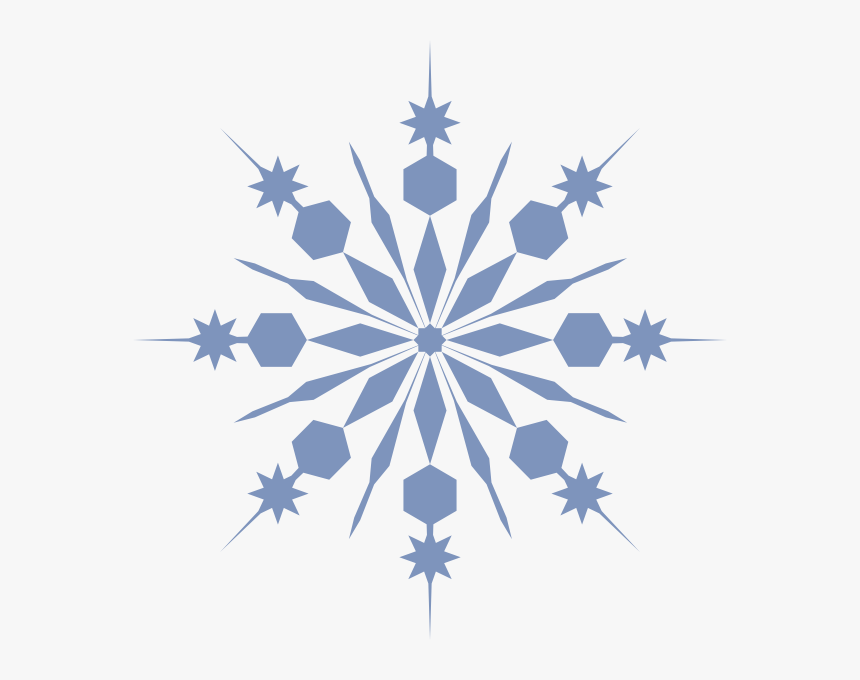 Transparent Snowflake Png Transparent - Transparent Background Snowflake Clip Art, Png Download, Free Download