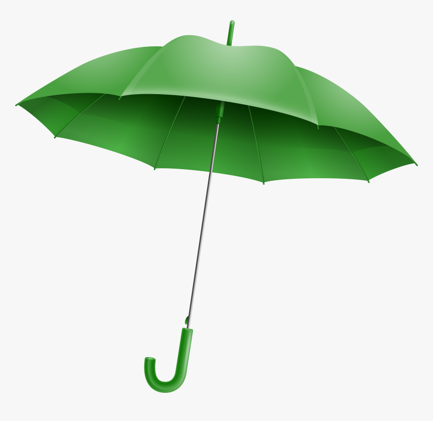 Green Umbrella Png Clipart Image - Green Umbrella Png, Transparent Png, Free Download