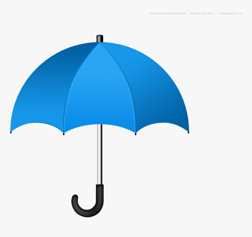 Blue Umbrella Png - Umbrella Transparent Background, Png Download, Free Download