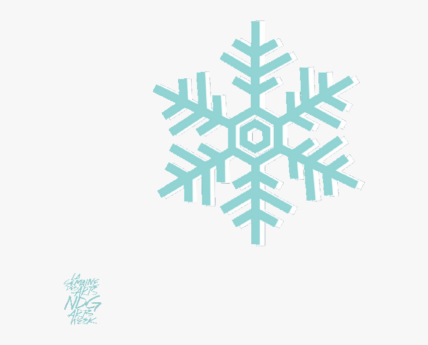 Arts Ndg Winter Decorations - White Snowflake Icon Transparent Background, HD Png Download, Free Download