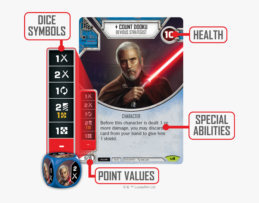 Star Wars Destiny Card, HD Png Download, Free Download