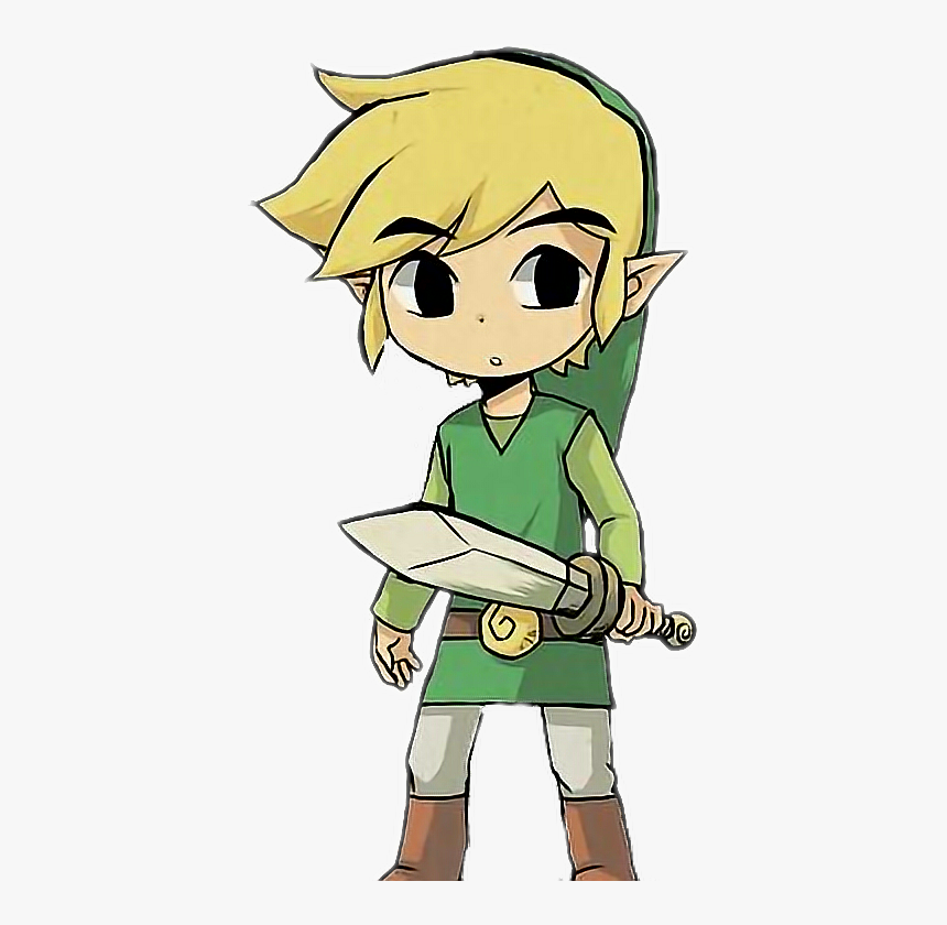 #link #legendofzelda #zelda #triforce #toonlink #toon - Easy Toon Link Drawing, HD Png Download, Free Download