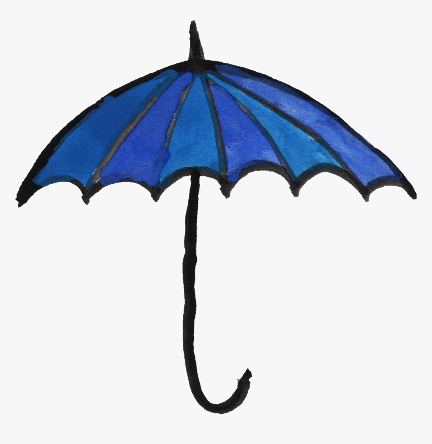Umbrella Download Png Image - Blue Umbrella Clipart Cute, Transparent Png, Free Download